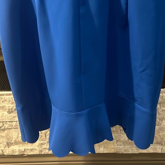 J. Crew Blue Sheath Mini cocktail Dress size 14 - Picture 9 of 10